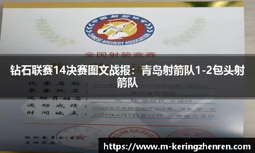 钻石联赛14决赛图文战报：青岛射箭队1-2包头射箭队